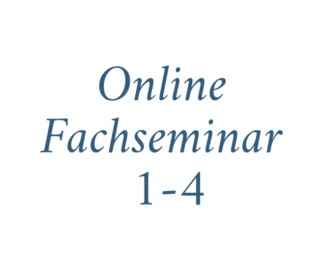 Online-Fachseminar 1-4